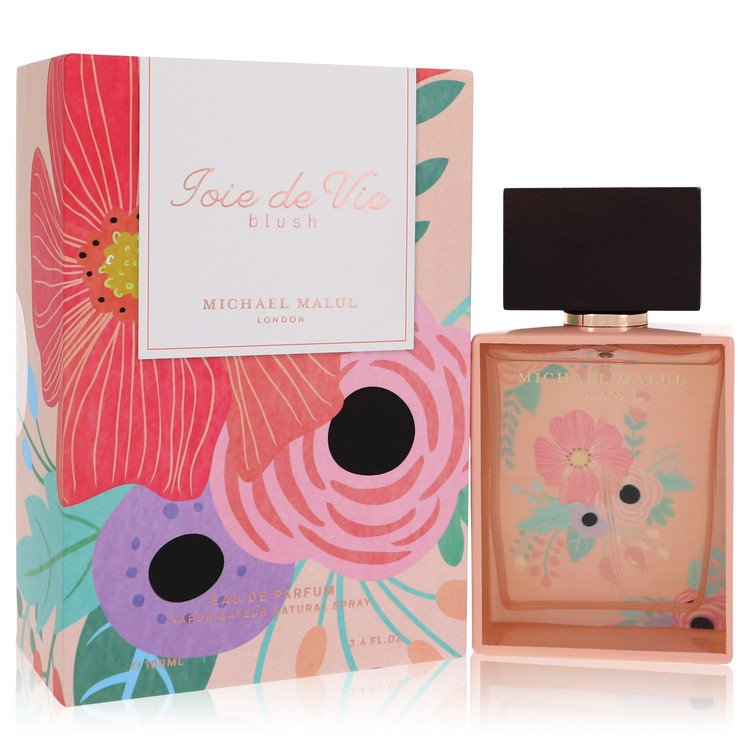 Joie De Vie Blush by Michael Malul Eau De Parfum Spray 3.4 oz Joie De Vie Blush by Michael Malul Eau De Parfum Spray 3.4 oz